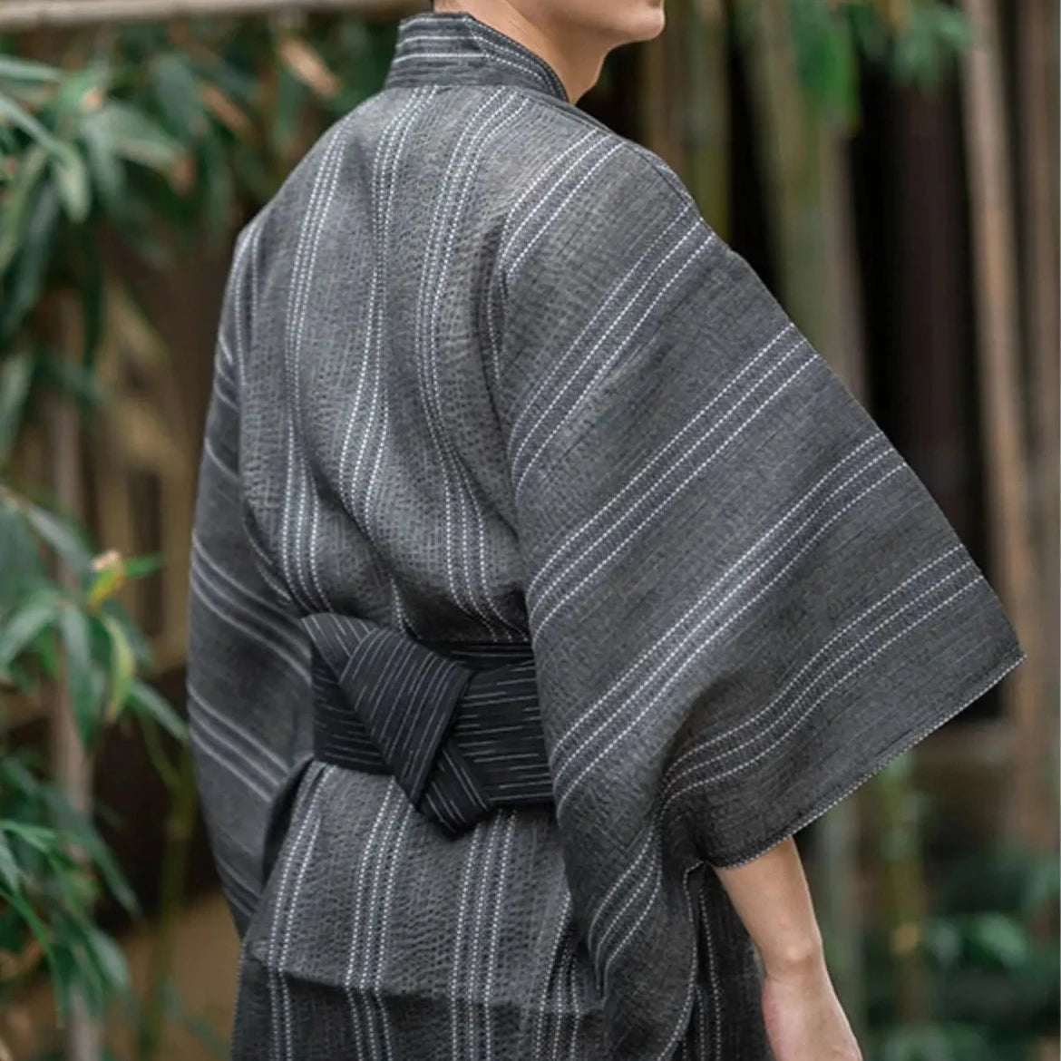 Black Yukata Robe