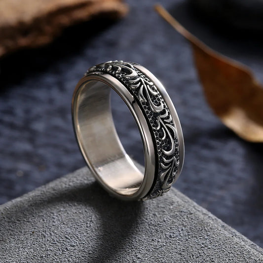 Branches from Kumamoto 925 Sterling Silver Spinning Ring