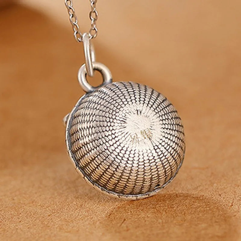 Cat in a Basket 990 Silver Pendant