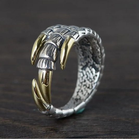 Dragon Claws Handmade 925 Sterling Silver Ring