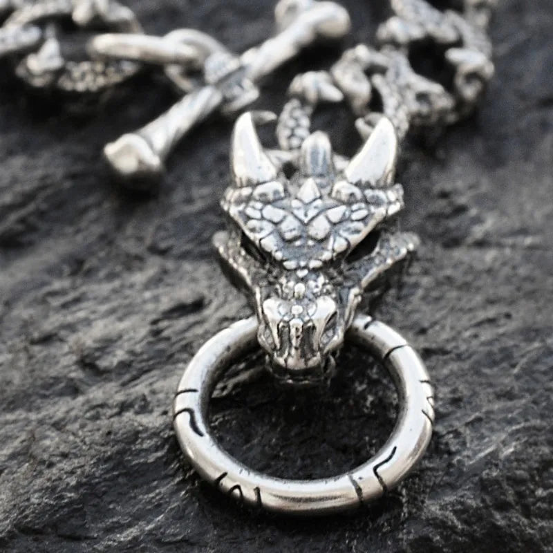 Dragon Orochi 925 Sterling Silver Bracelet