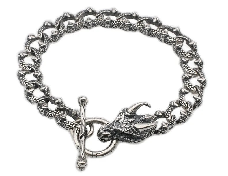 Dragon Orochi 925 Sterling Silver Bracelet