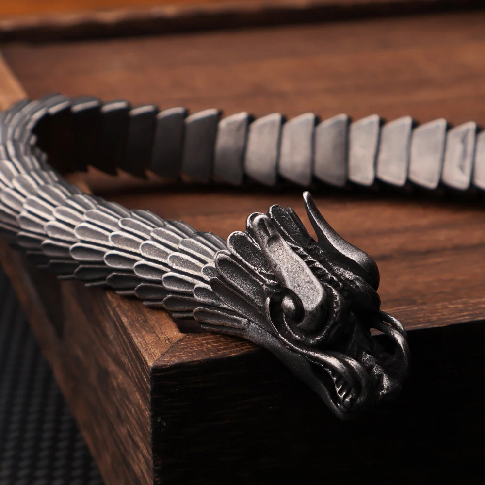 Dragon Raiju Steel Bracelet