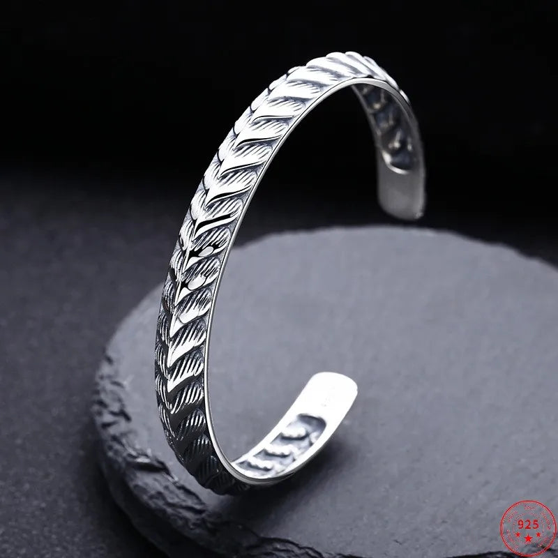 Dragonscales 925 Sterling Silver Bracelet