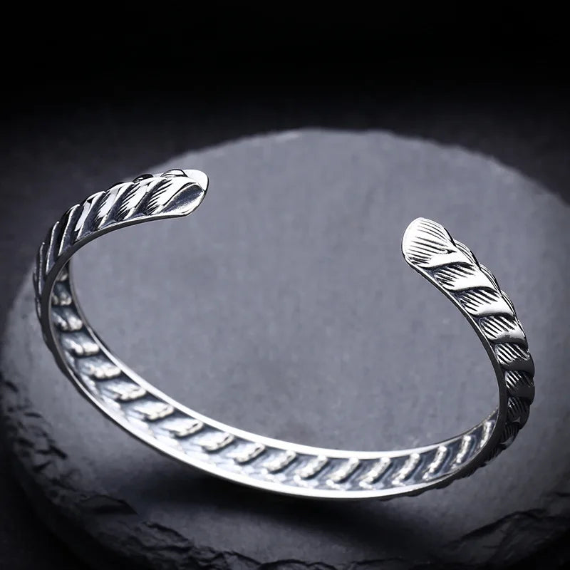 Dragonscales 925 Sterling Silver Bracelet