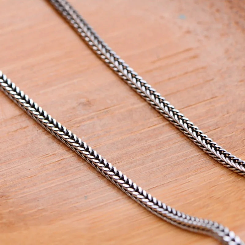 Kitsune 925 Silver Foxtail chain