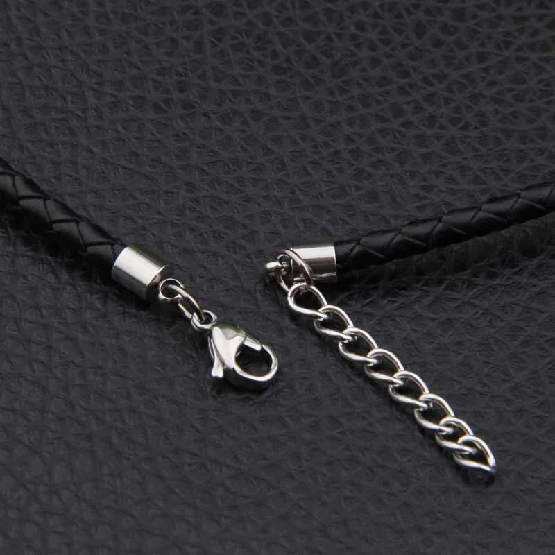 Leather Necklace Chain
