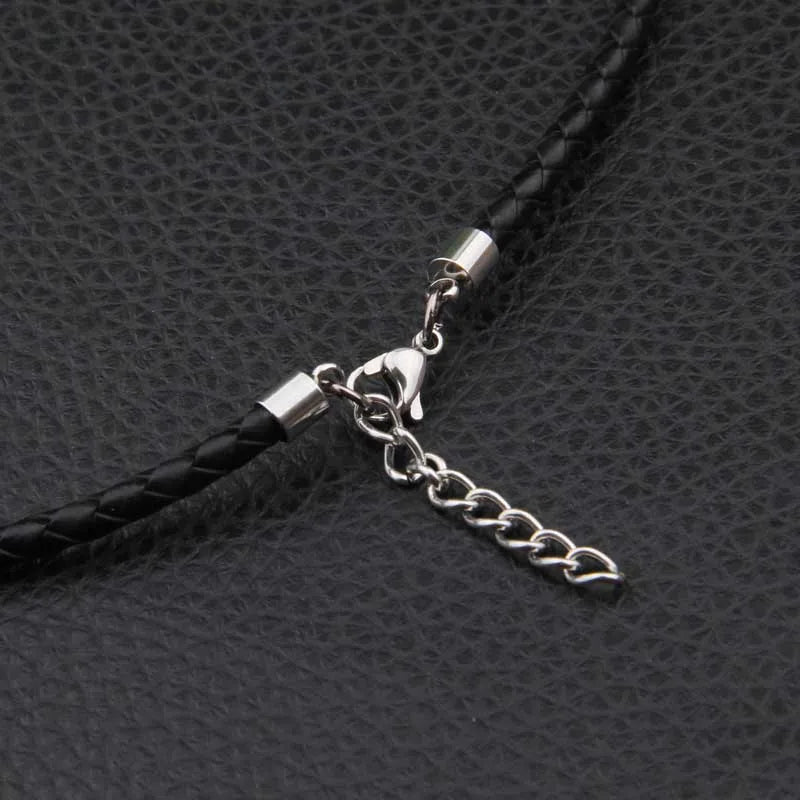Leather Necklace Chain