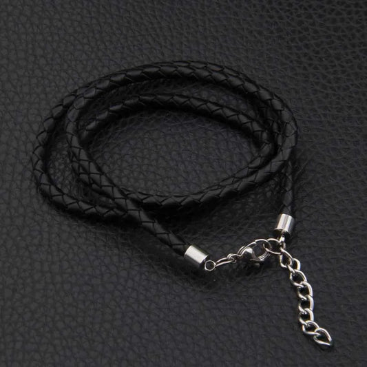 Leather Necklace Chain