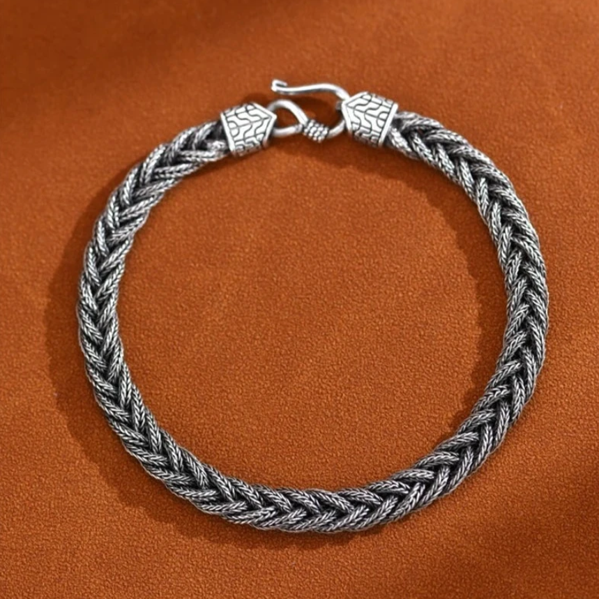 Inari Okami 925 Silver Foxtail Bracelet