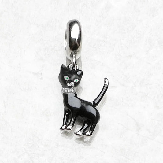 Kawaii Neko 925 Silver Pendant