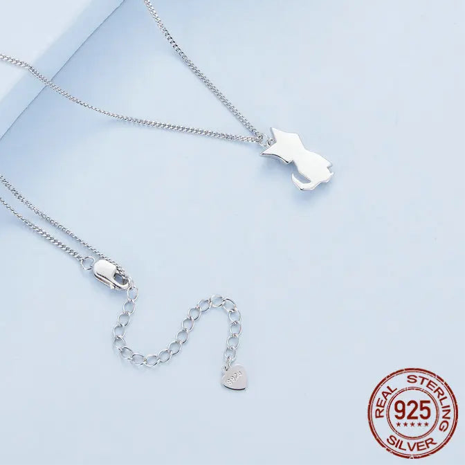 Kitsune the Spirit Fox 925 Sterling Silver Necklace