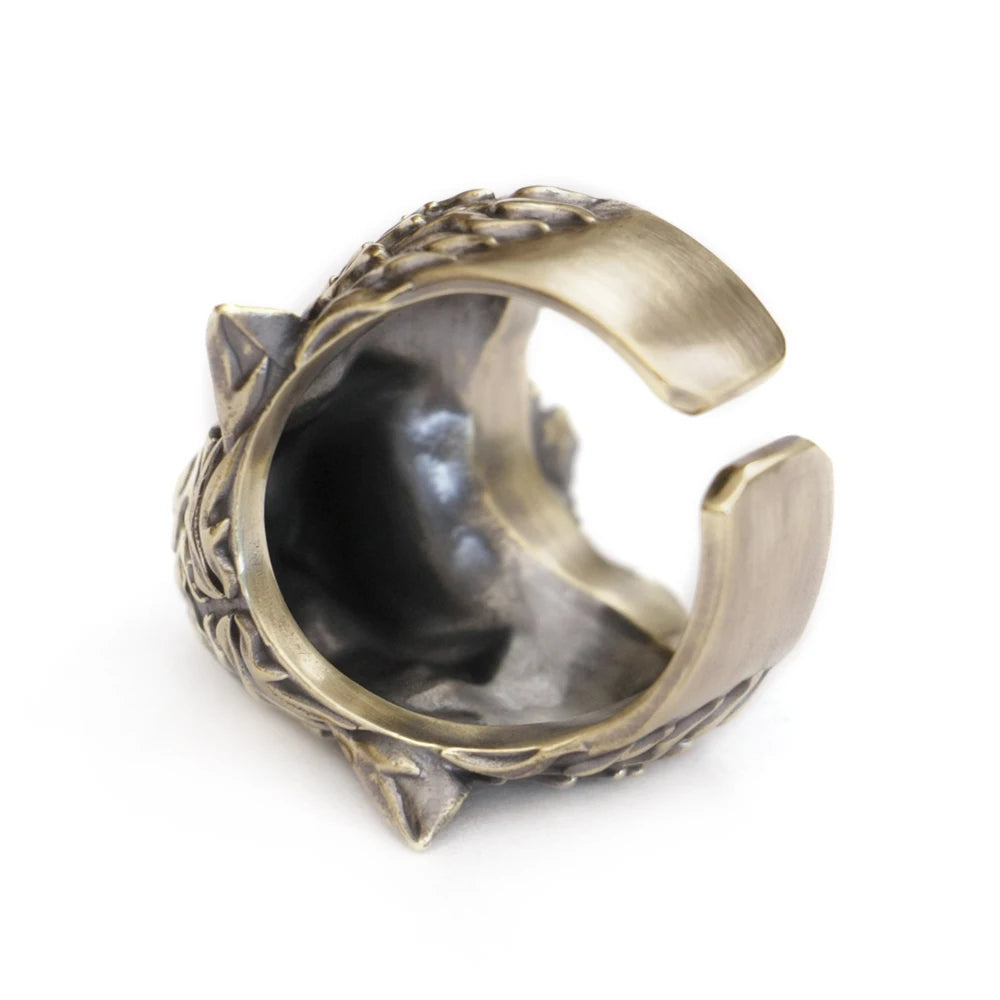 Mighty Tiger Brass Ring