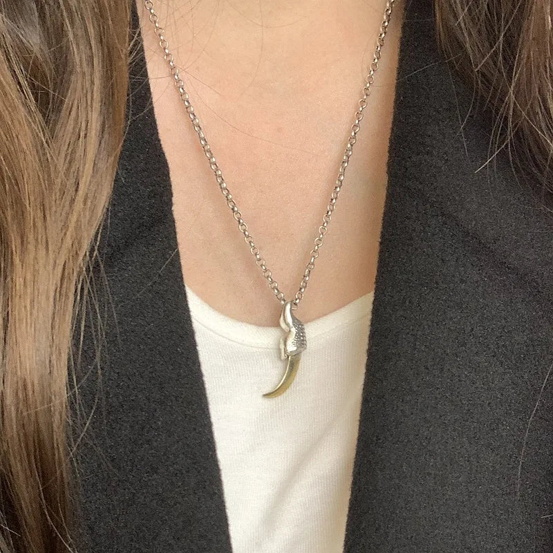 Ryu The Dragon Claw 925 Silver Necklace