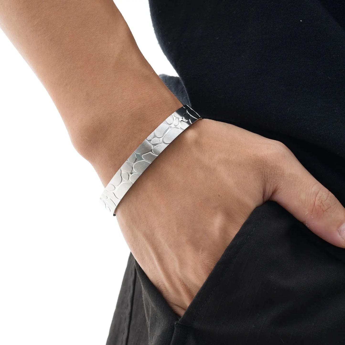 Kumo the Auspicious Clouds Steel Bracelet