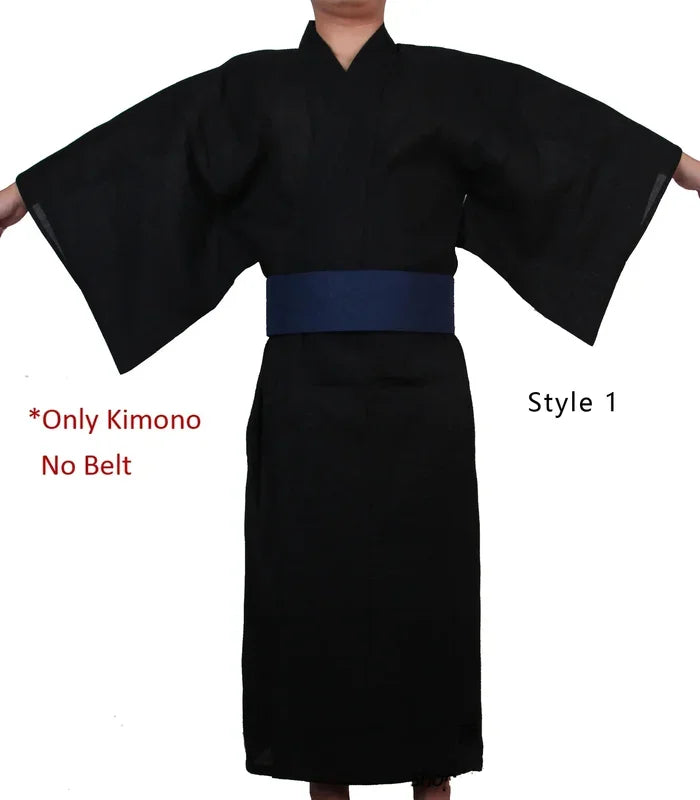 Black Yukata Robe