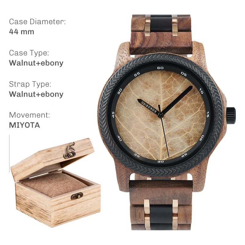 Samurai Vintage Wooden Watch
