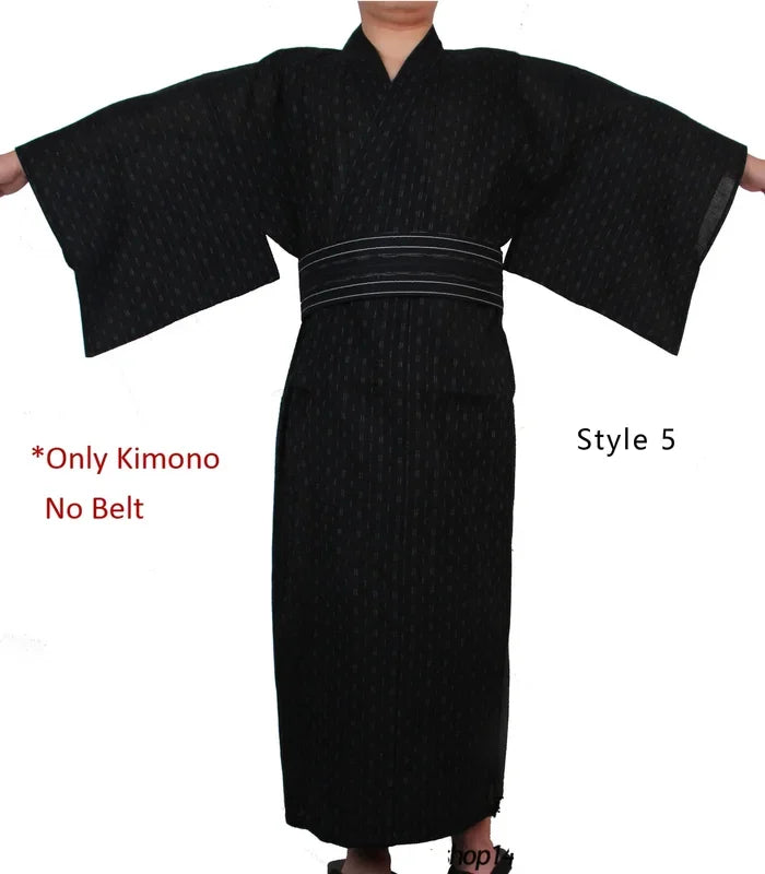 Black Yukata Robe