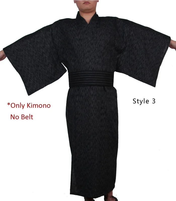 Black Yukata Robe