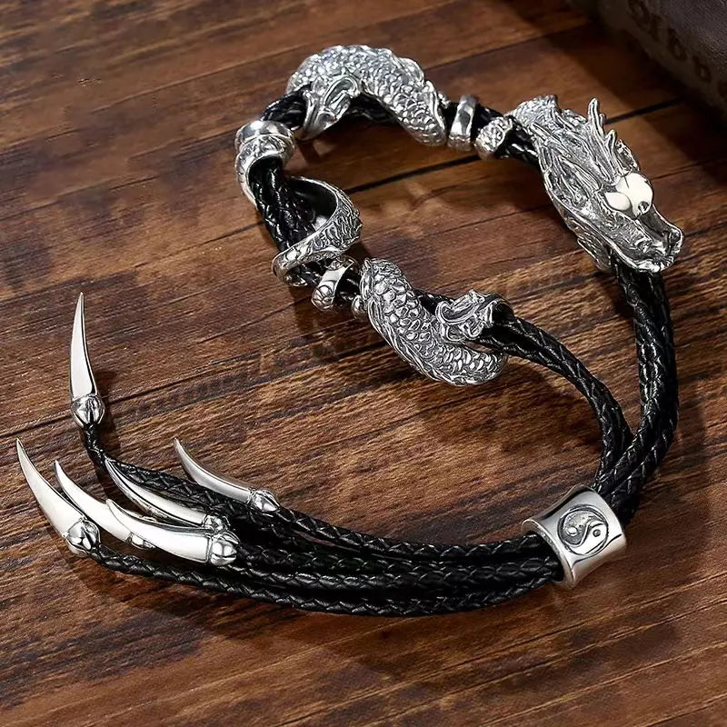 Orochi Dragon Steel Bracelet