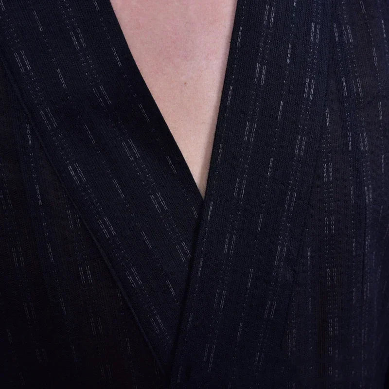 Black Yukata Robe