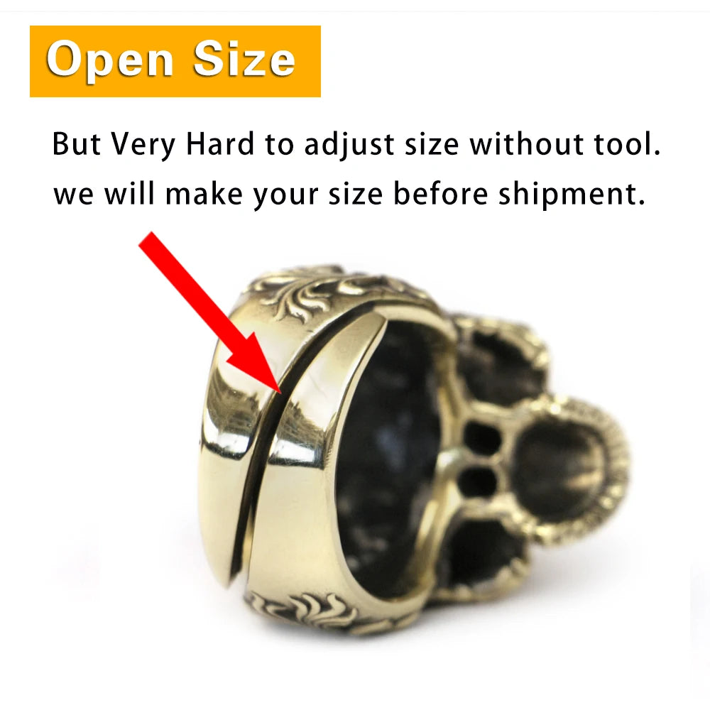 Shinigami Kami of Death Brass Ring