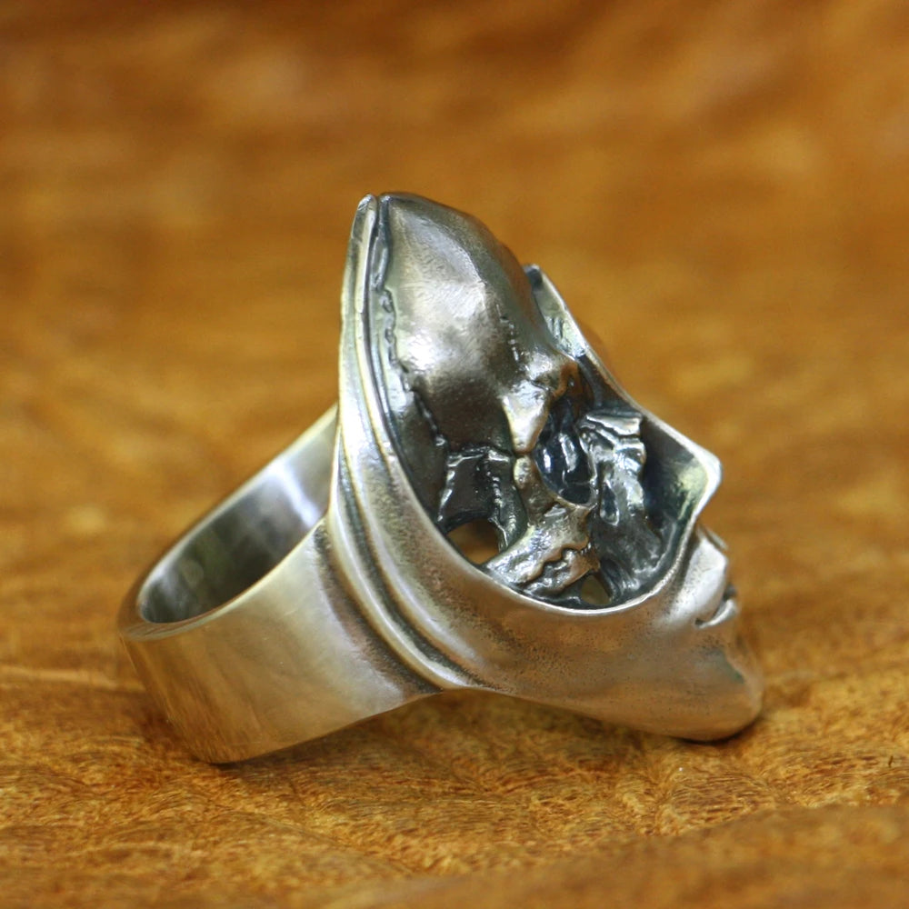 Shinigami Kami of Death 925 Sterling Silver Ring
