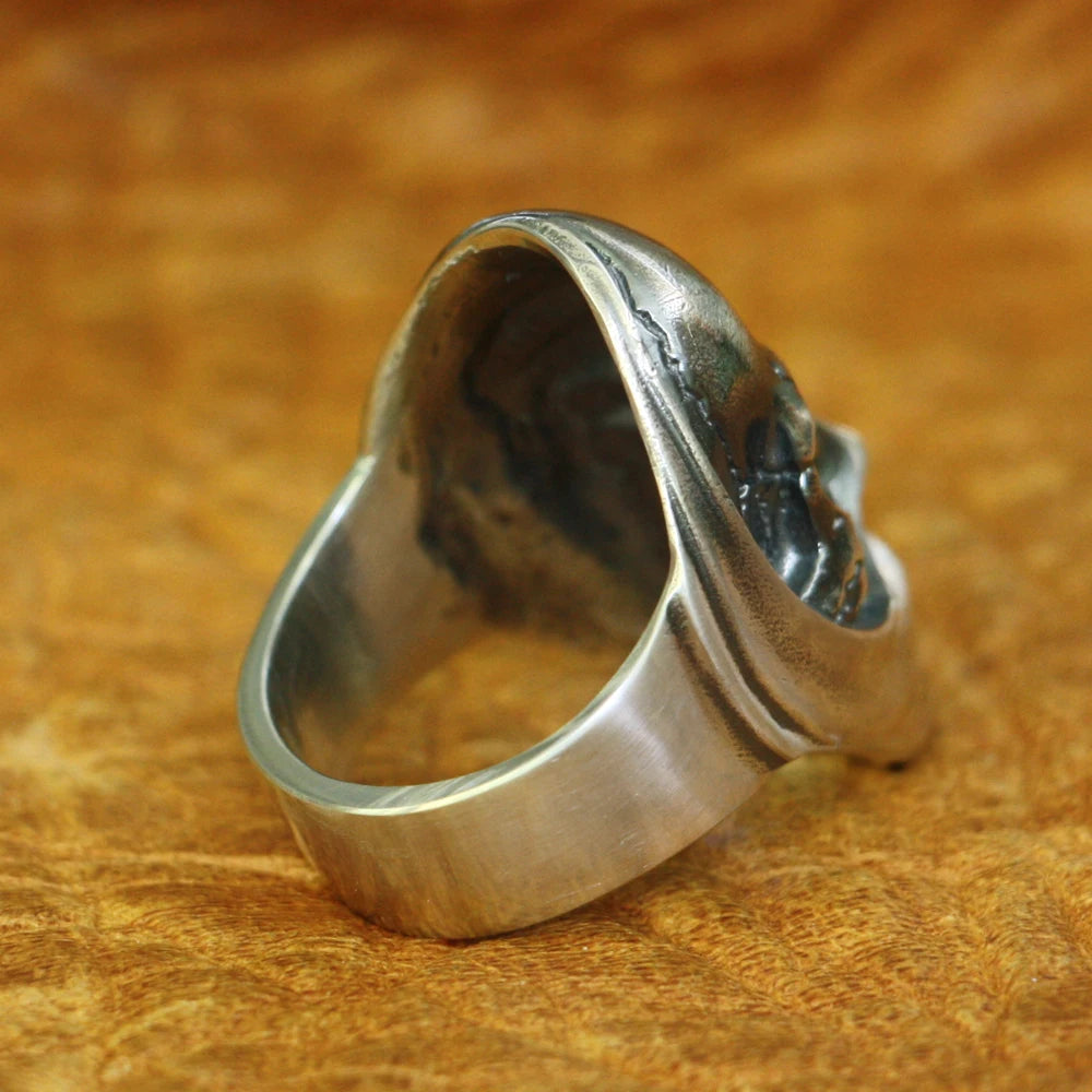 Shinigami Kami of Death 925 Sterling Silver Ring