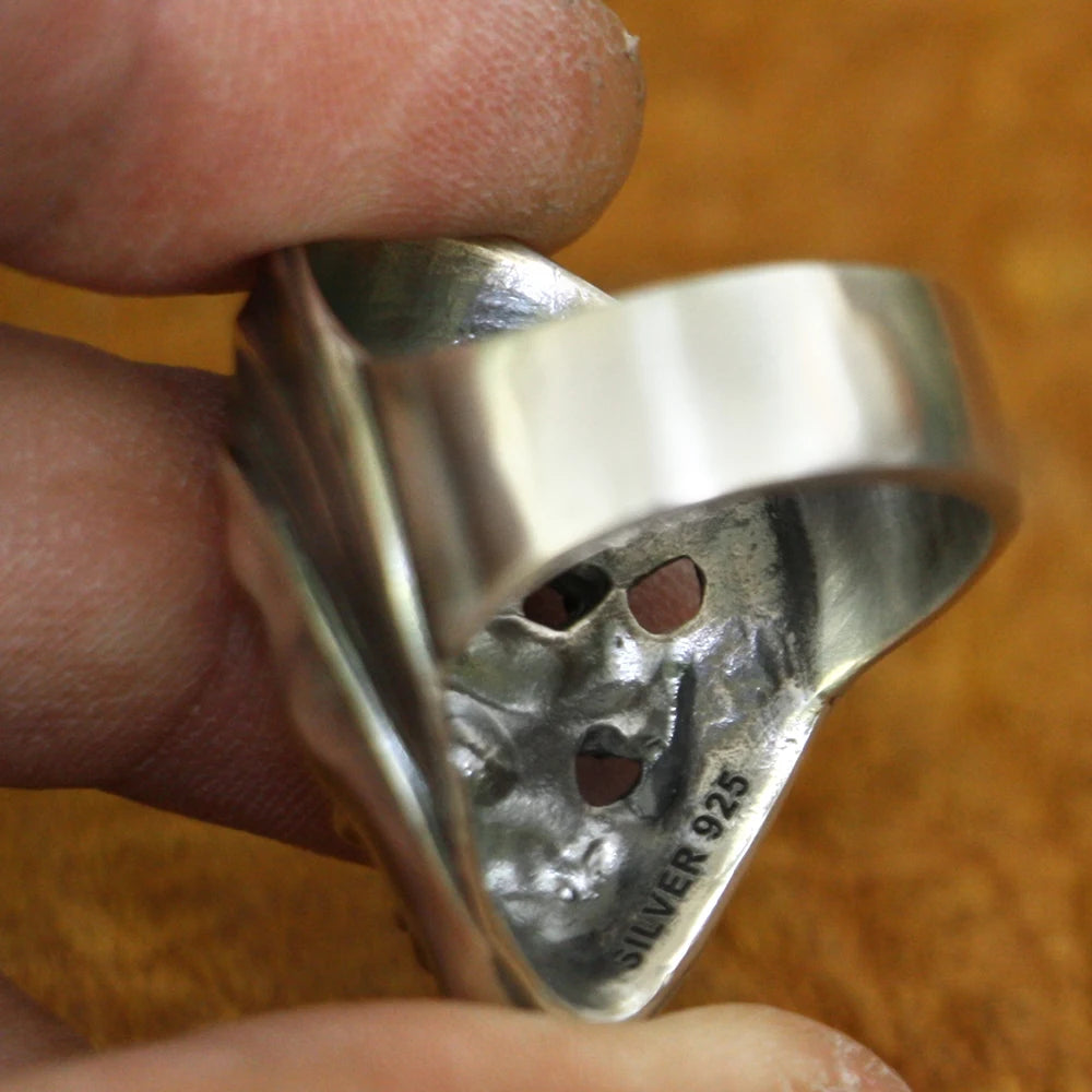 Shinigami Kami of Death 925 Sterling Silver Ring