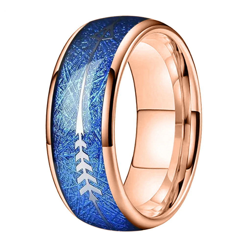 Shoot for the Sky Tungsten Carbide Ring