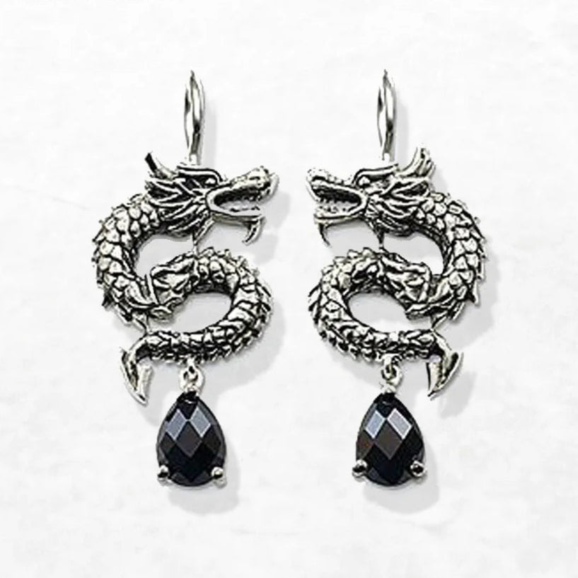 The Dragon Raiju 925 Sterling Silver Earrings