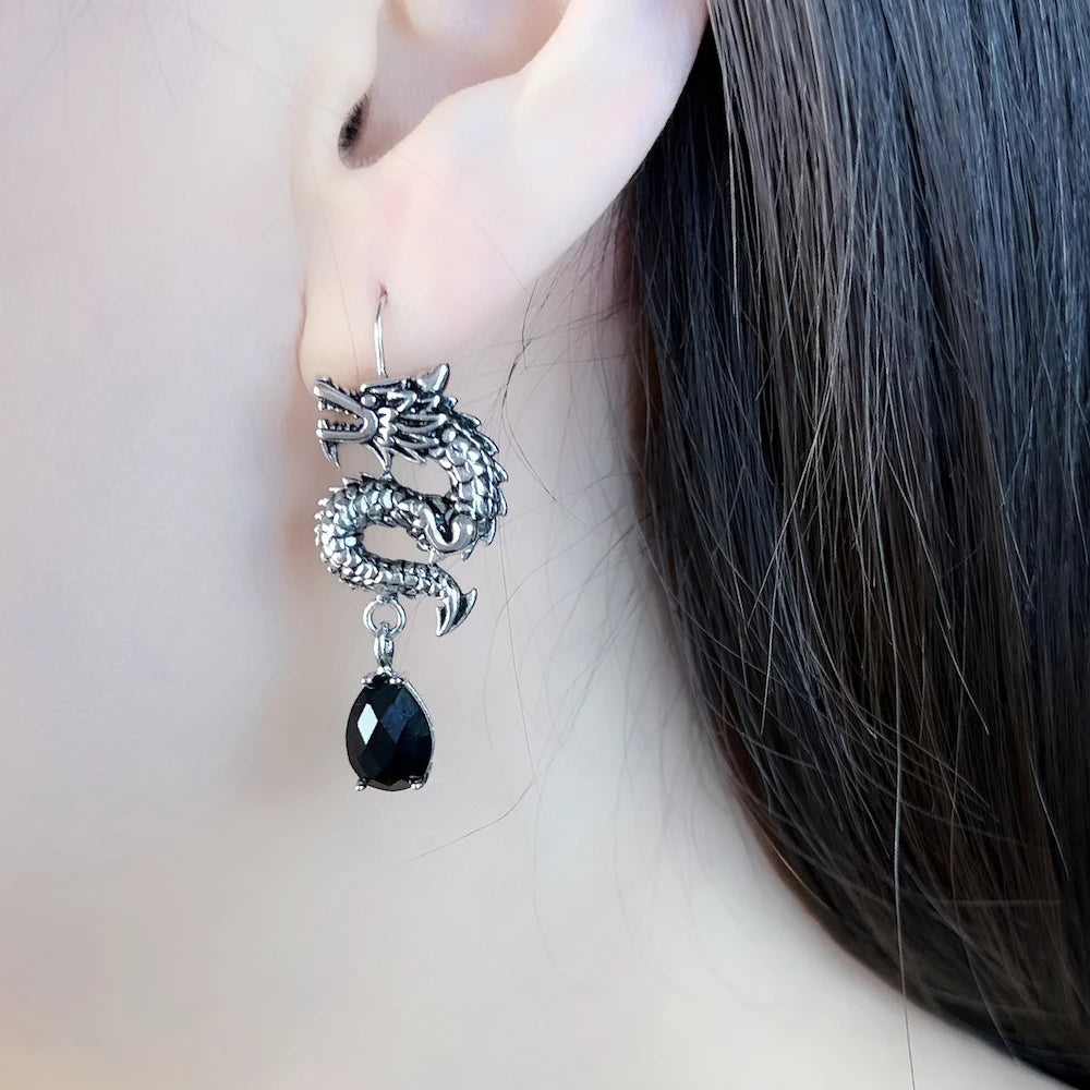 The Dragon Raiju 925 Sterling Silver Earrings