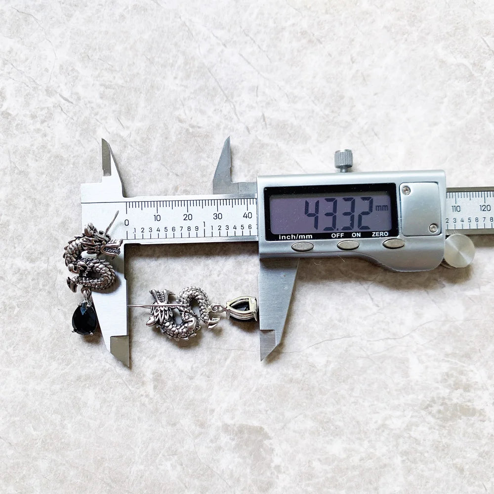 The Dragon Raiju 925 Sterling Silver Earrings