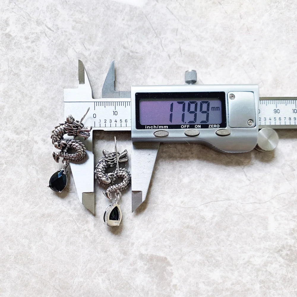 The Dragon Raiju 925 Sterling Silver Earrings