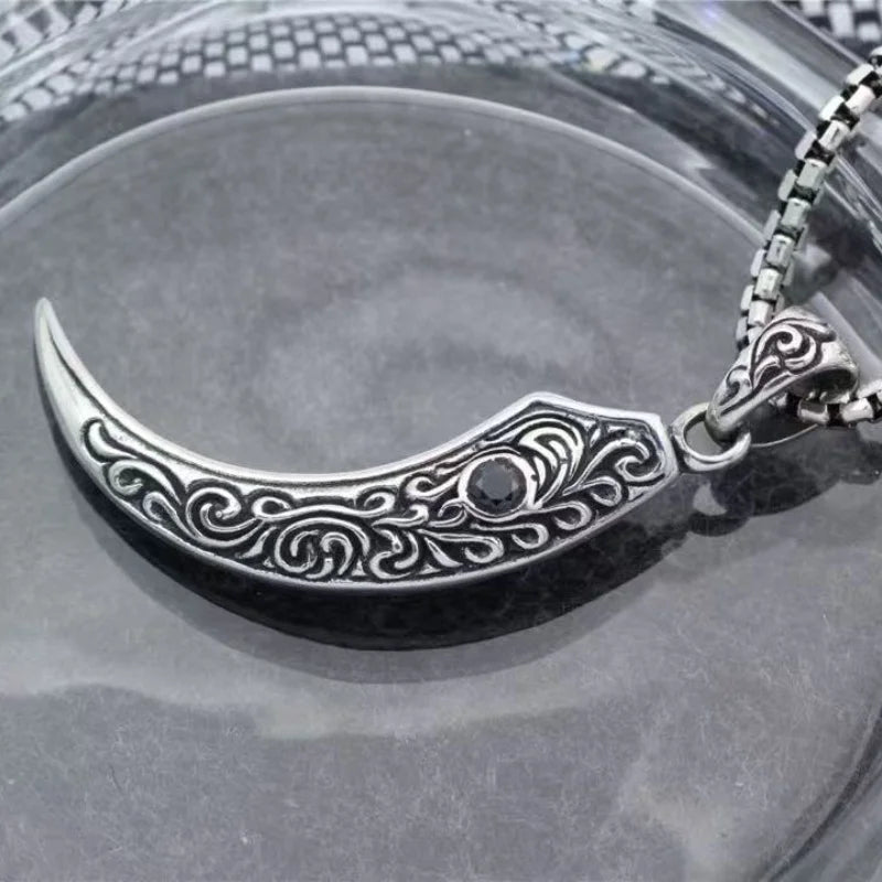 Wolf Claw 925 Sterling Silver Pendant