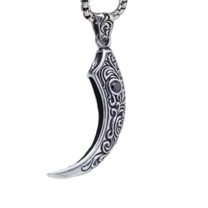 Wolf Claw 925 Sterling Silver Pendant