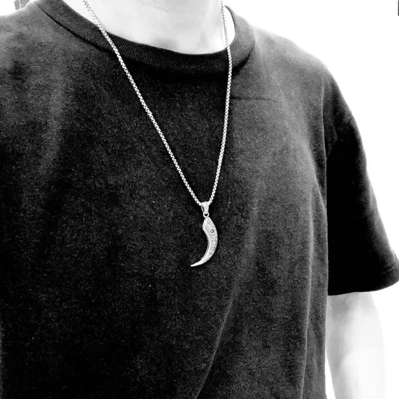 Wolf Claw 925 Sterling Silver Pendant