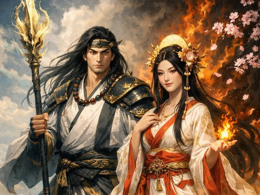 The Japanese Shinto Creation Myth: Izanami and Izanagi