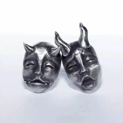 Baby Yokai Steel Earrings