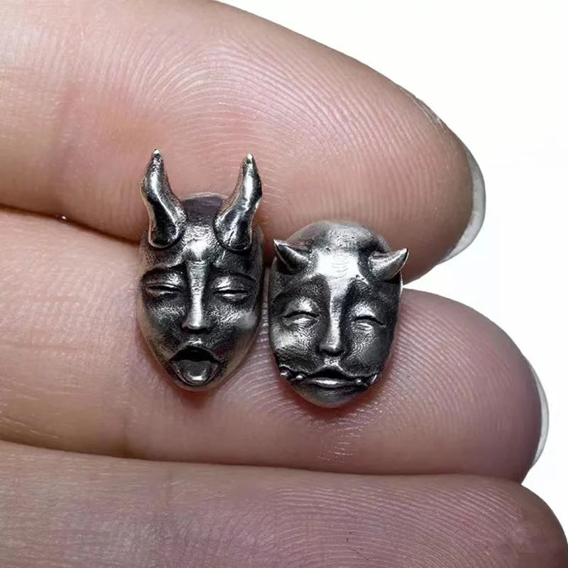 Baby Yokai Steel Earrings