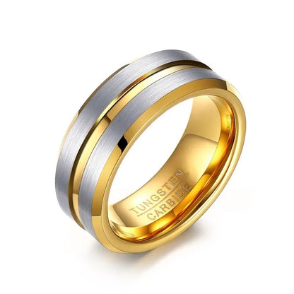 Bands of Fate Tungsten Carbide Ring