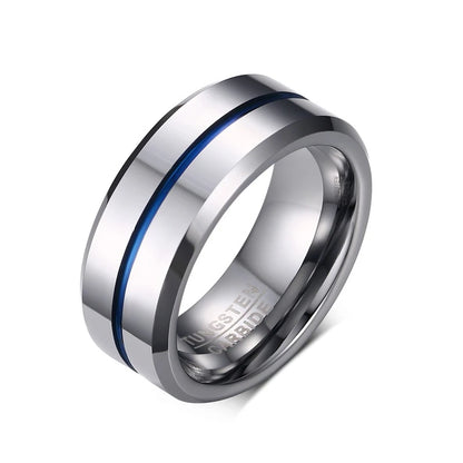 Bands of Fate Tungsten Carbide Ring