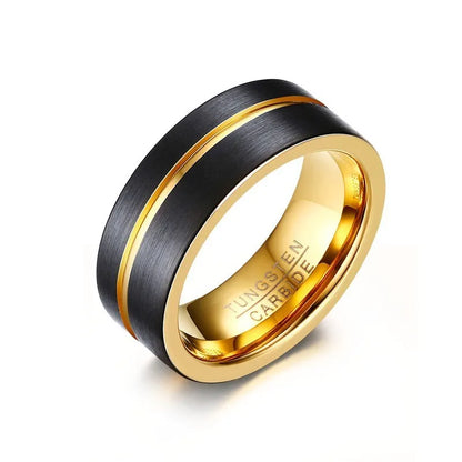 Bands of Fate Tungsten Carbide Ring