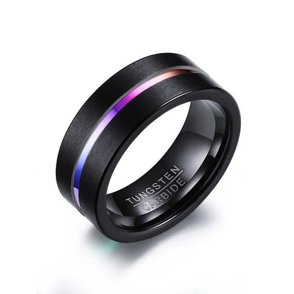 Bands of Fate Tungsten Carbide Ring