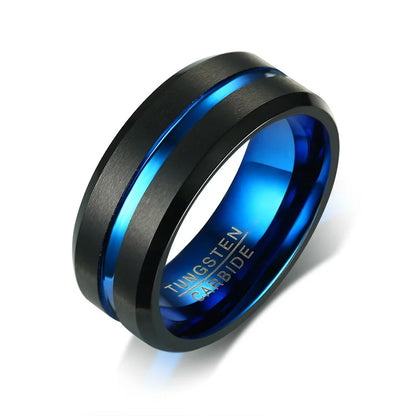 Bands of Fate Tungsten Carbide Ring