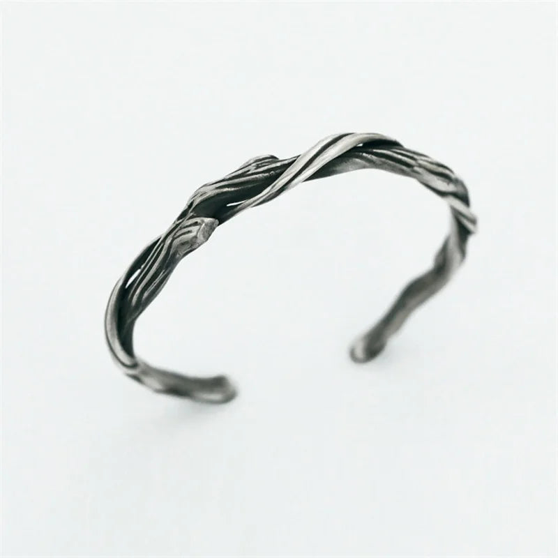 Branch of a Cherry Tree Steel  Bracelet