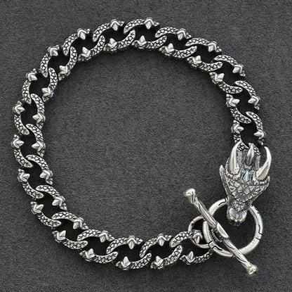 Dragon Orochi 925 Sterling Silver Bracelet
