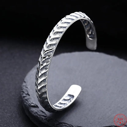 Dragonscales 925 Sterling Silver Bracelet