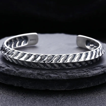 Dragonscales 925 Sterling Silver Bracelet