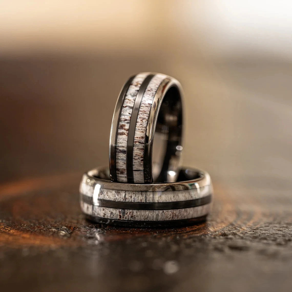 Guardian of Nara Tungsten and Deer's Antler Ring
